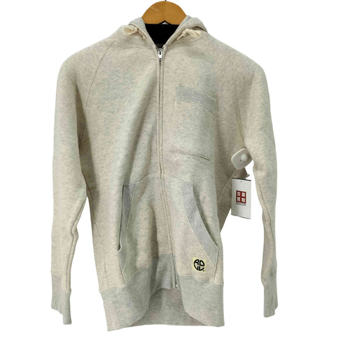 ロール ROLL 霜降り ラグラン ジップパーカー メンズ